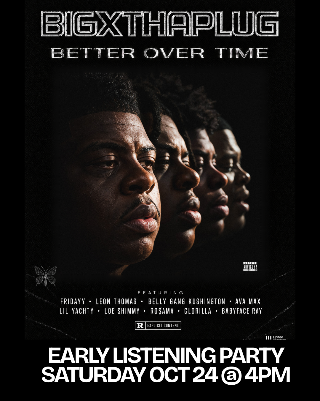 BigXthePlug Better Over Time Listening Party
