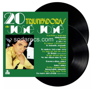 Jose Jose - 20 Triunfadoras 2 Lp (Vinilo)