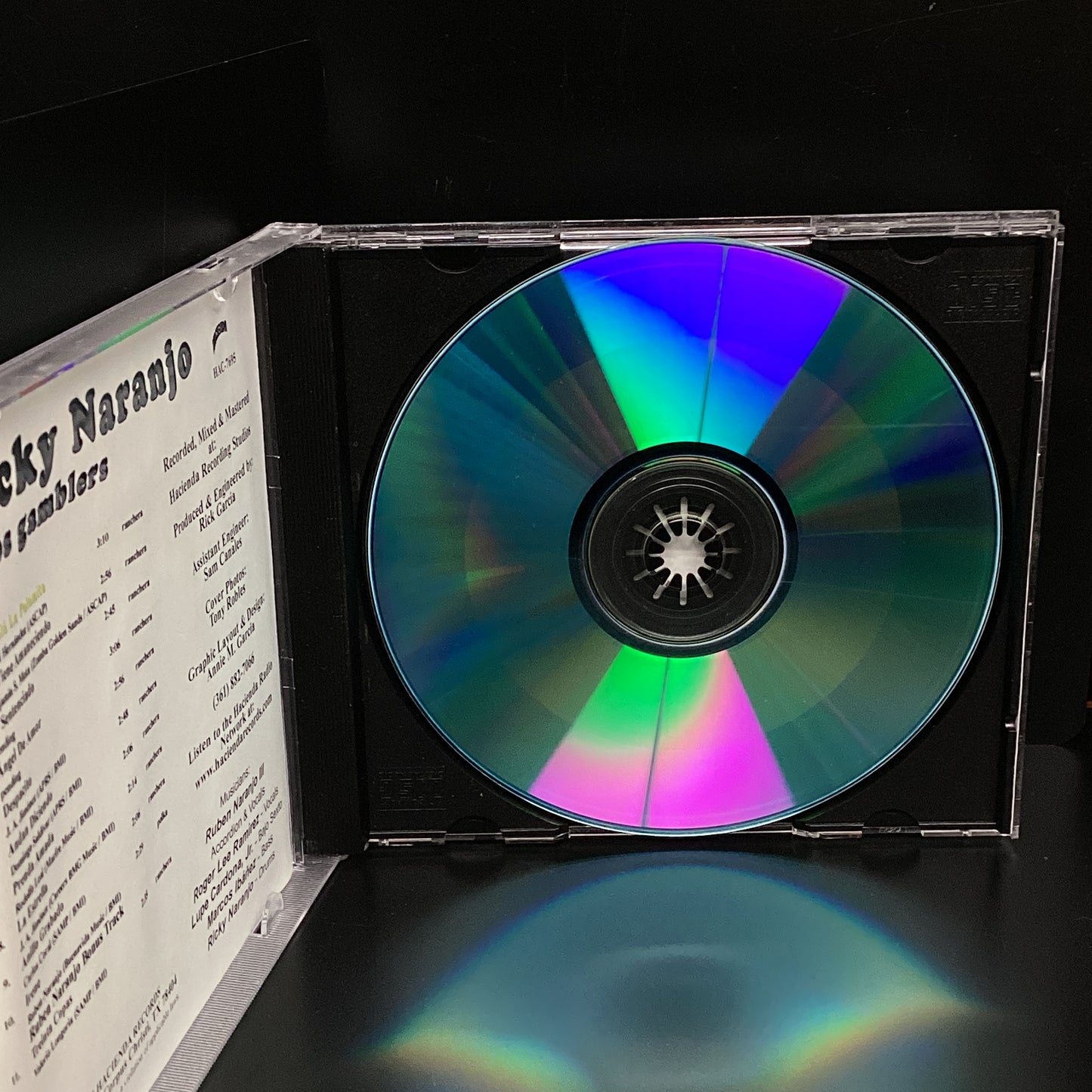 Ricky Naranjo Y Los Gamblers - Ya Volo La Paloma (CD) (2005) Open As Is