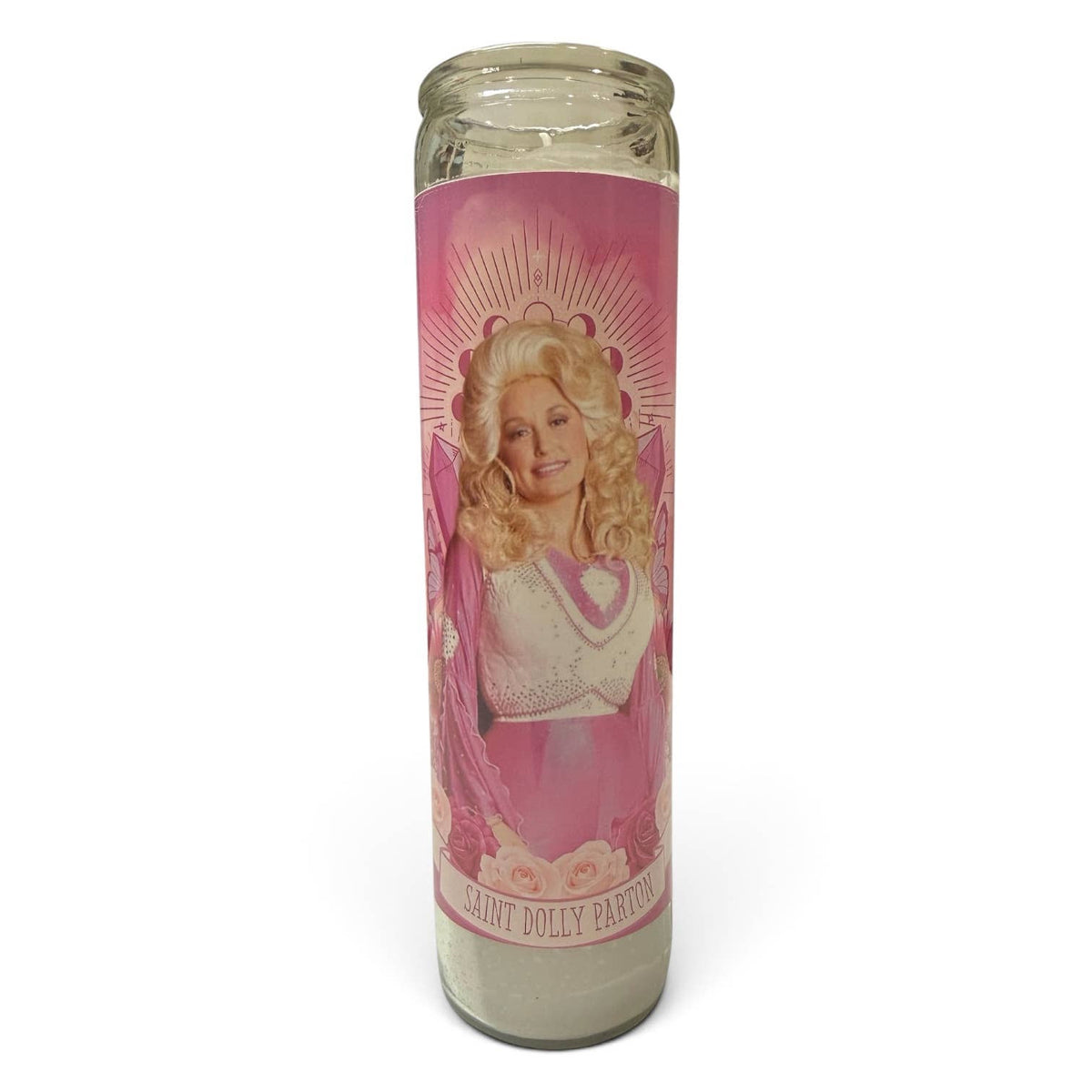 Dolly Parton Pink Candle
