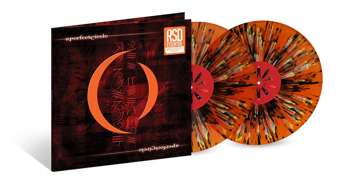 A Perfect Circle - Mer De Noms (Indie-Exclusive Orange w/ Black, White & Yellow Splatter Vinyl)
