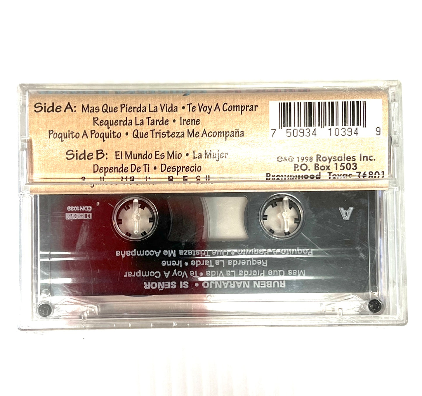 Ruben Naranjo - Si Señor (Cassette)