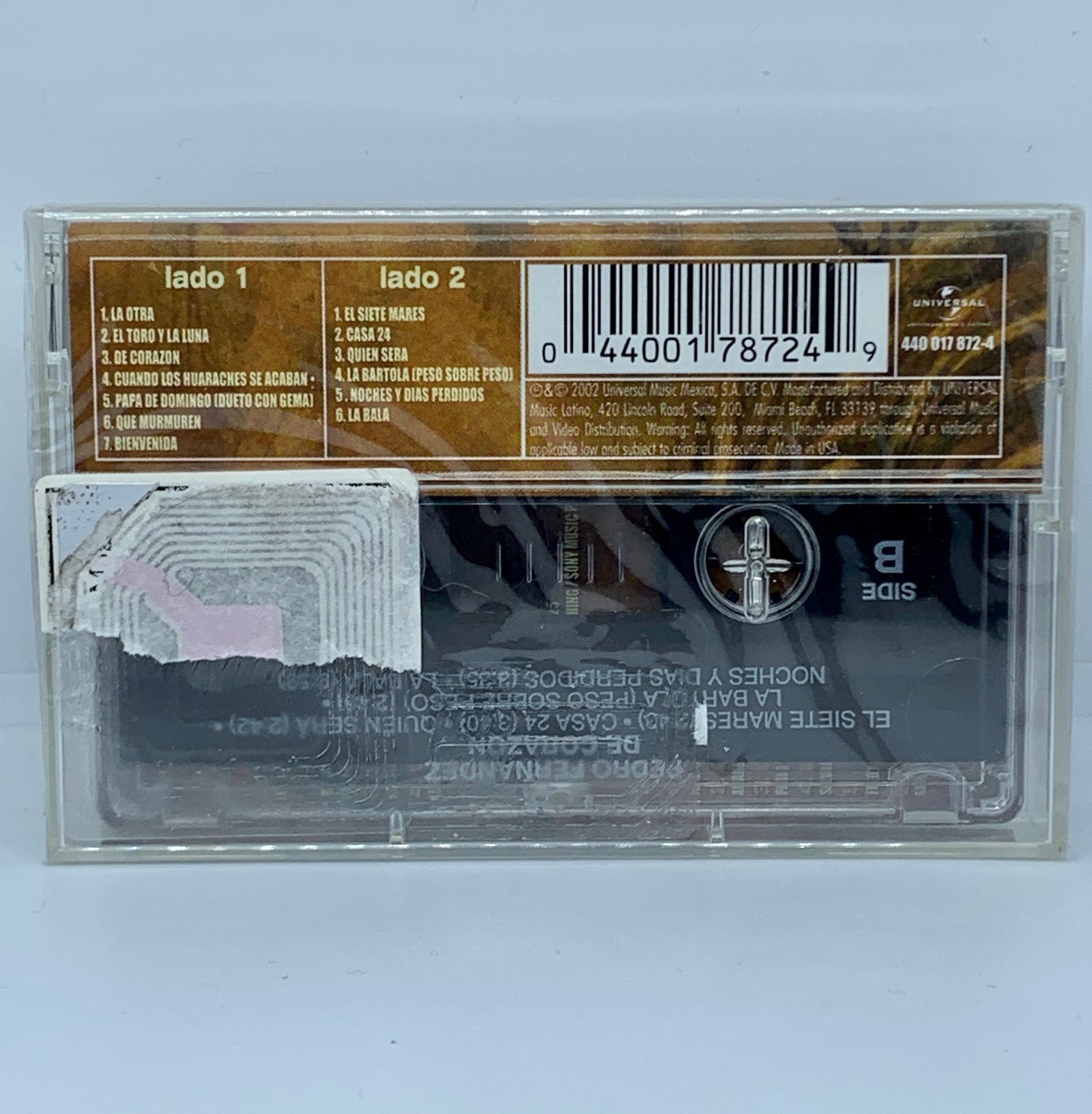 ペドロ・フェルナンデス - デ・コラソン (カセット)