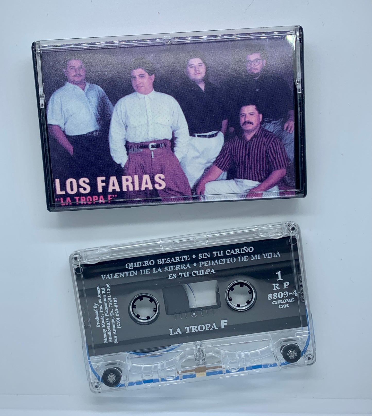 Los Hermanos Farias - La Tropa F (Cassette)