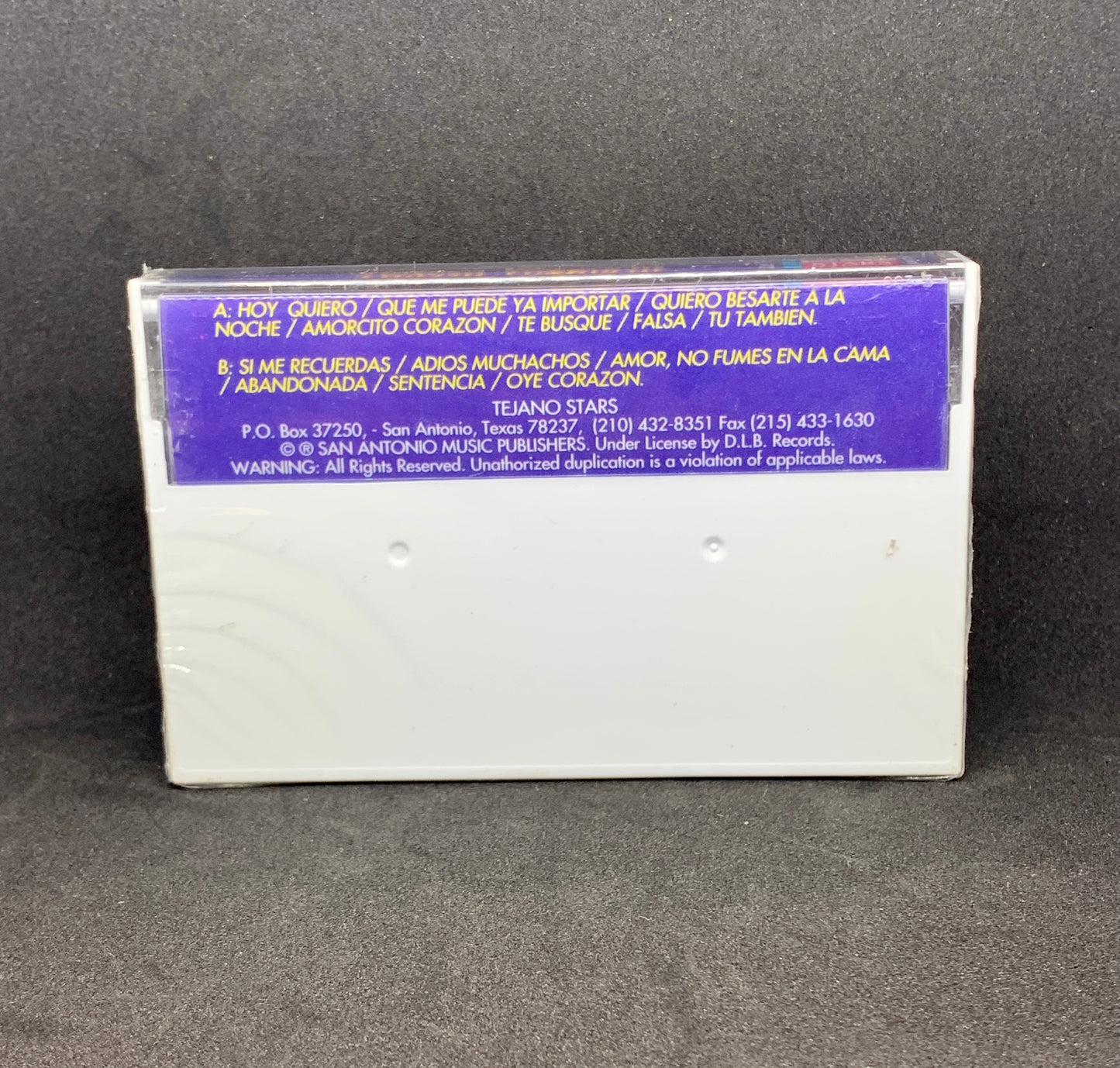 Valerio Longoria - El Estilo Romántico de.. (Cassette)