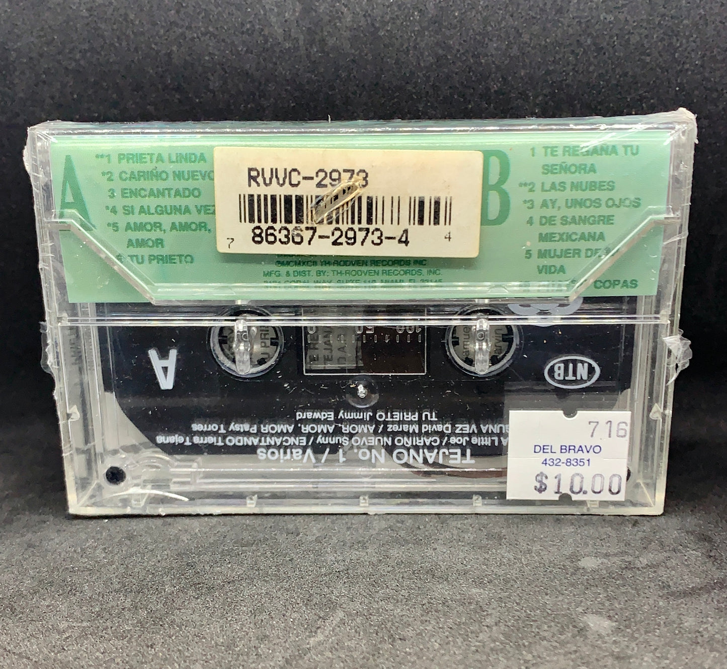 Tejano #1 - Varios Artistas (Cassette)