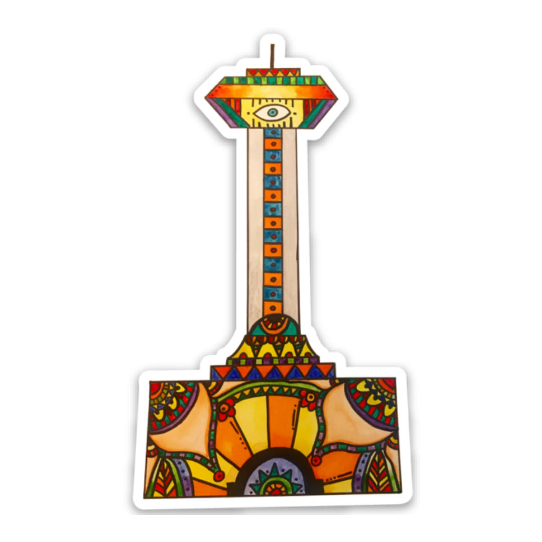 Torre de san antonio Pegatina