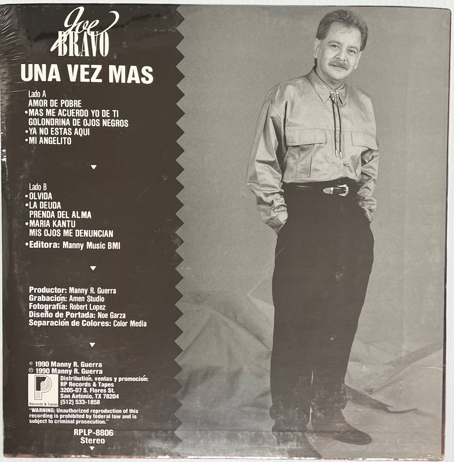 ジョー・ブラボー - Una Vez Mas (アナログ盤)