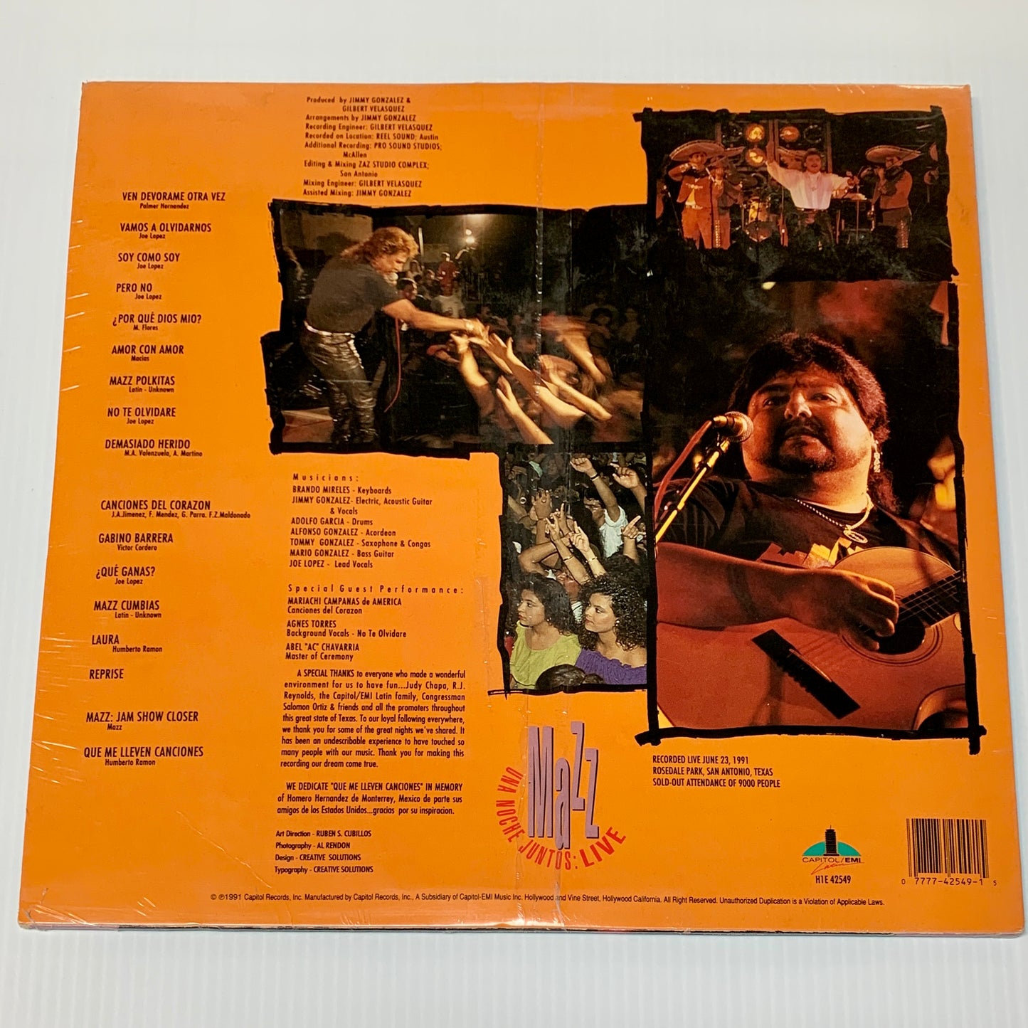 Mazz - Una Noche Juntos: Live (Vinyl)