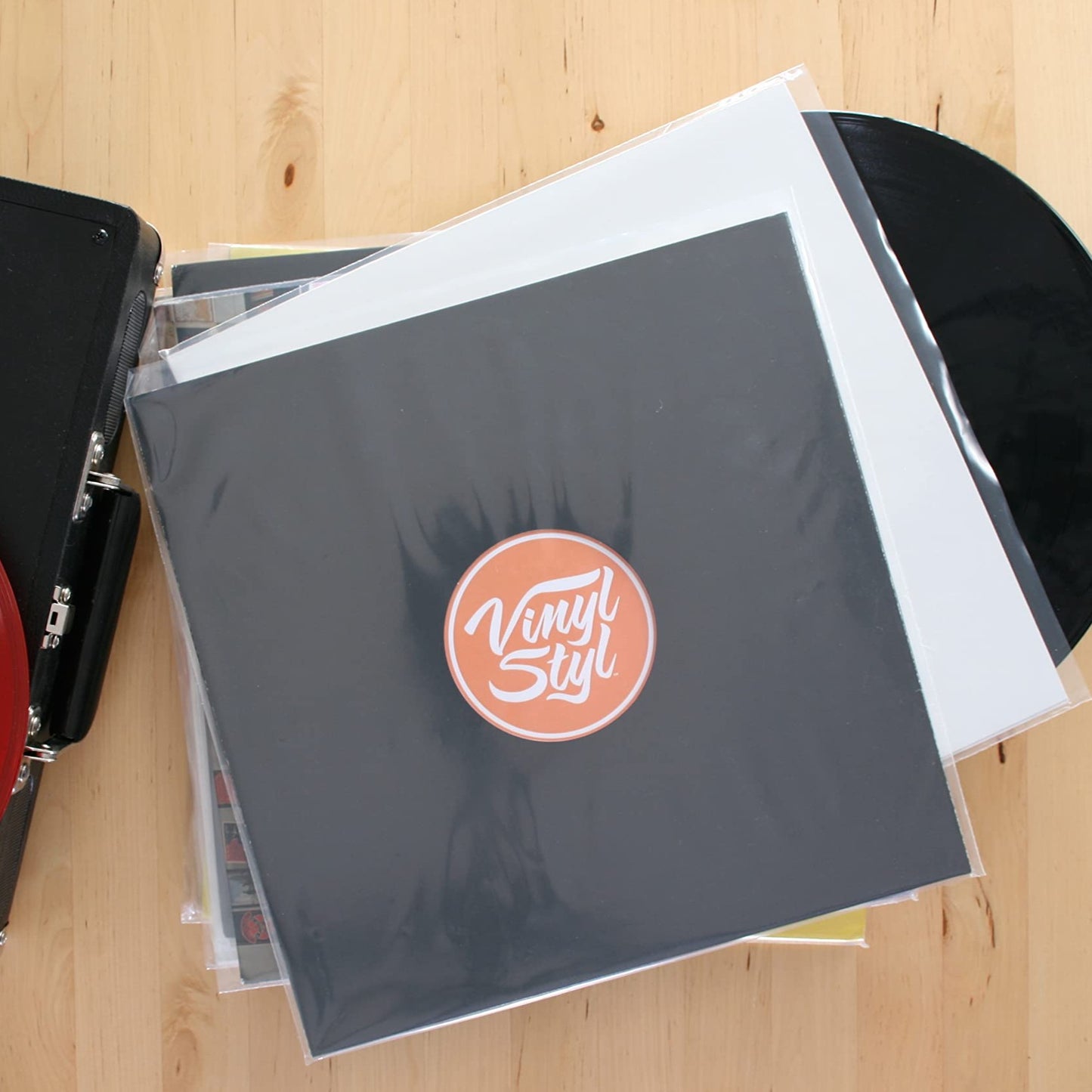 Vinyl Styl® 12 Inch Vinyl Record Protective Outer Sleeves - 50 Count (Clear)