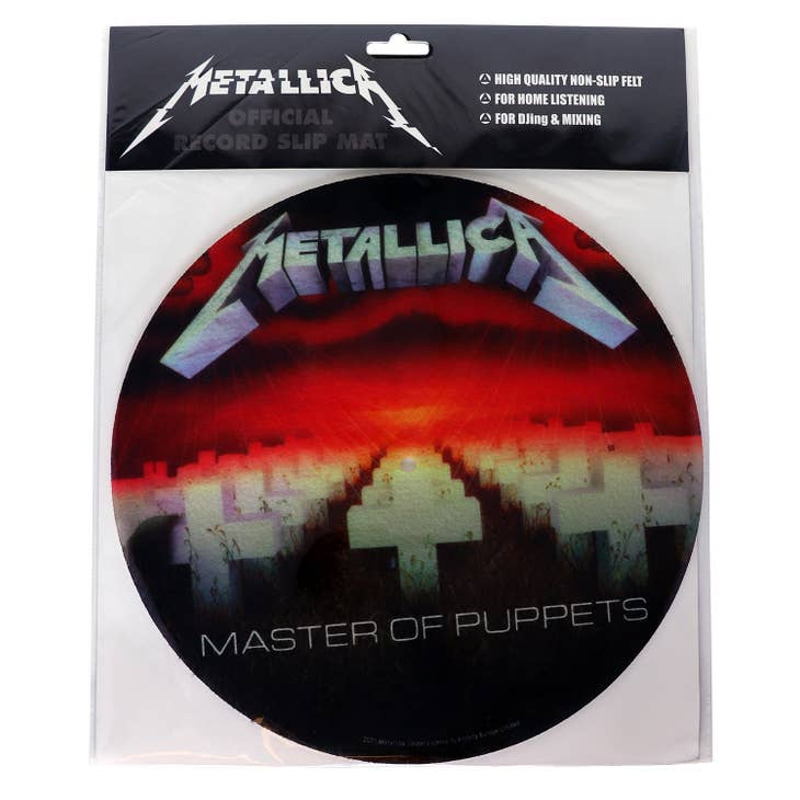 Alfombrilla de discos de Metallica Master of Puppets