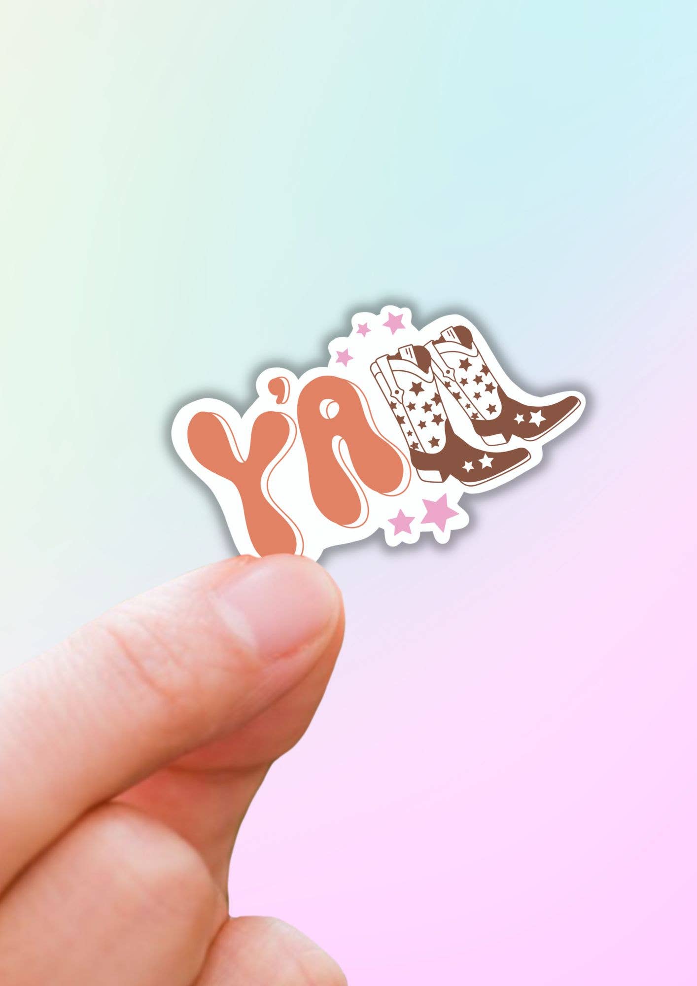 テキサス ヤオール ステッカー