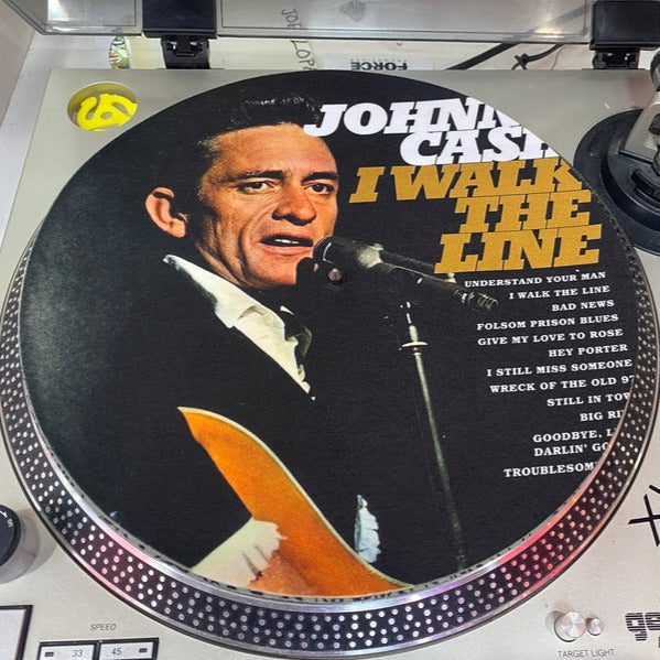 Johnny Cash - Walk The Line Slipmat