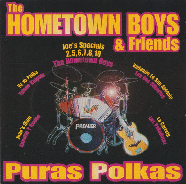 Los chicos y amigos de la ciudad natal - Puras Polkas (CD)