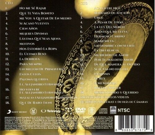 Vicente Fernandez - Un Azteca En El Azteca (CD/DVD)