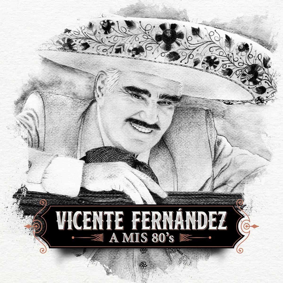Vicente Fernandez - A Mis 80's (Vinilo)