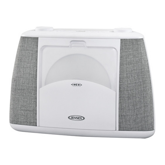 Jensen Portable Bluetooth CD Player (White)