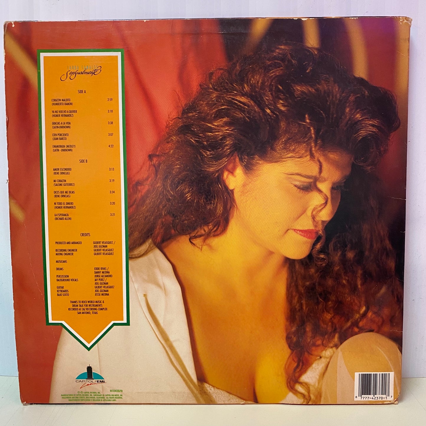 Laura Canales - センシュアルメンテ (アナログ盤)