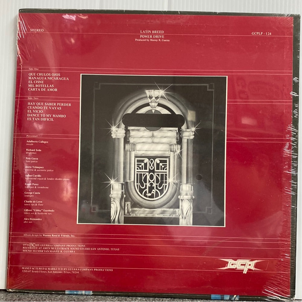 ラテン・ブリード - パワー・ドライブ (オープン・ビニール)