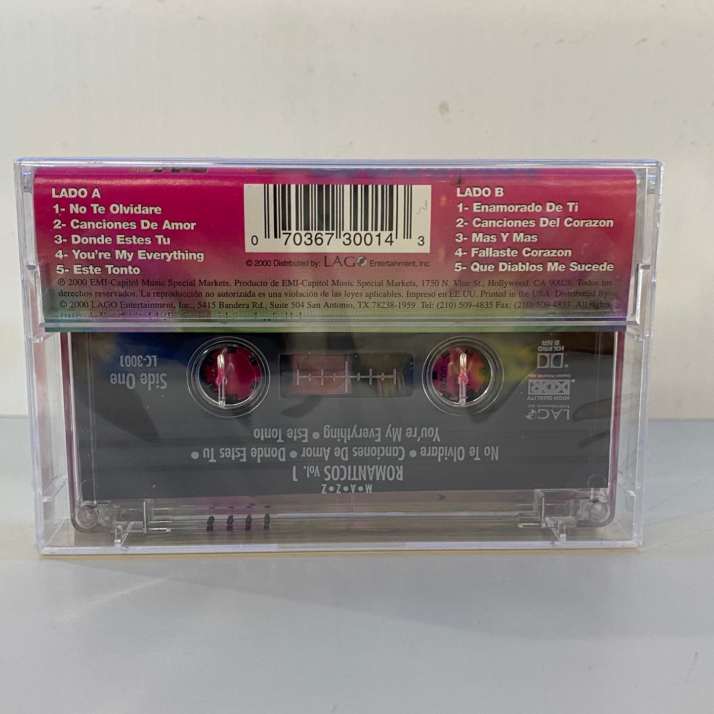 Mazz- Romanticos Vol. 1 (カセット)