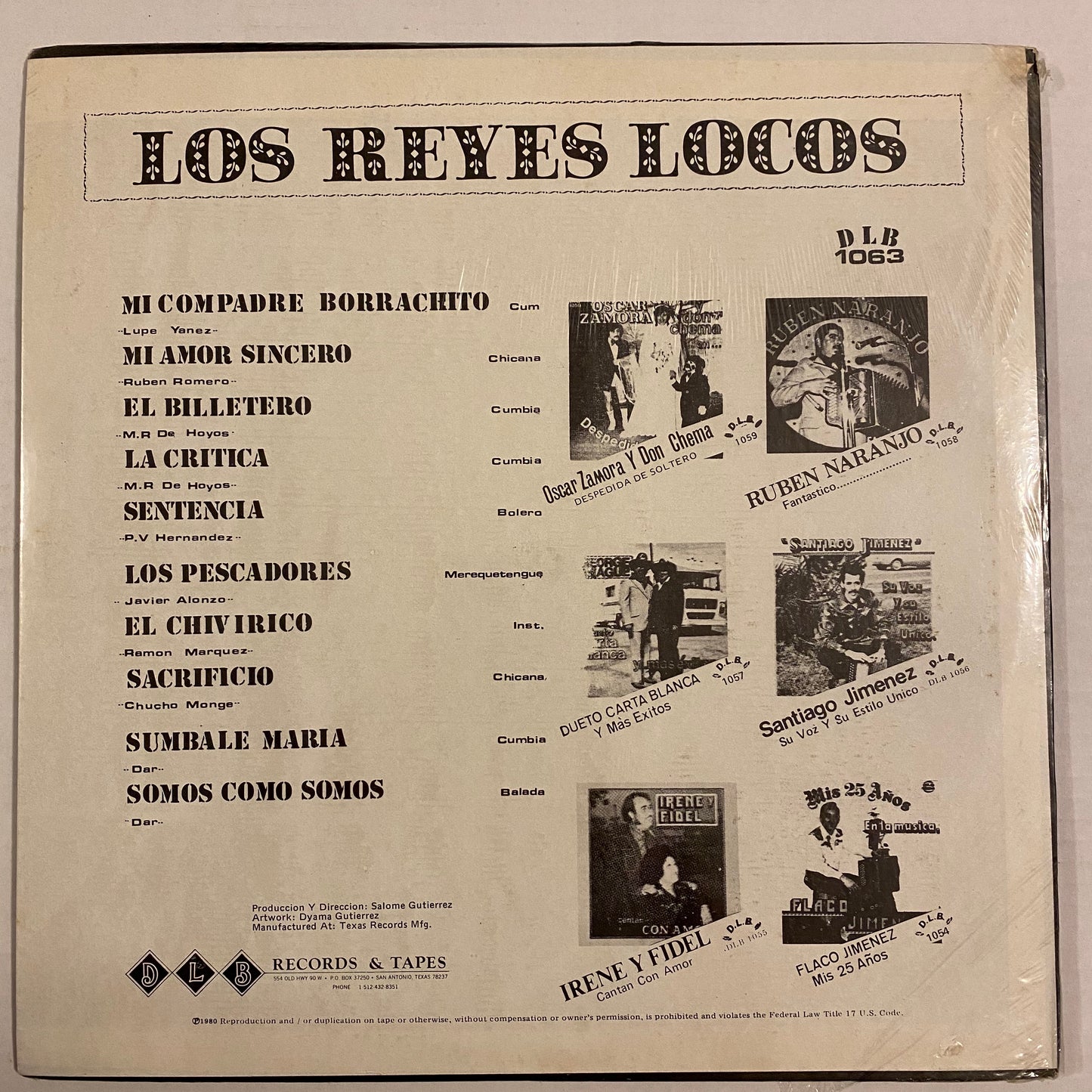 ロス・レイエス・ロコス (ビニール盤)