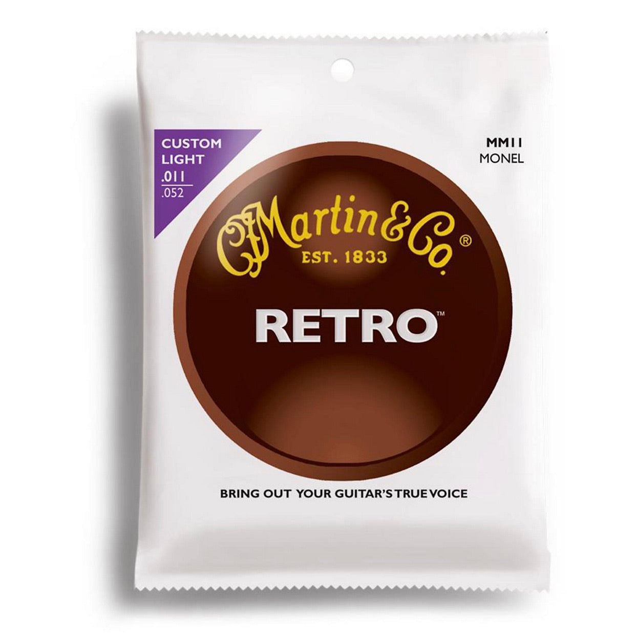 C.F. Martin & Co. MM11 Retro Series Custom Light Acoustic Guitar Strings