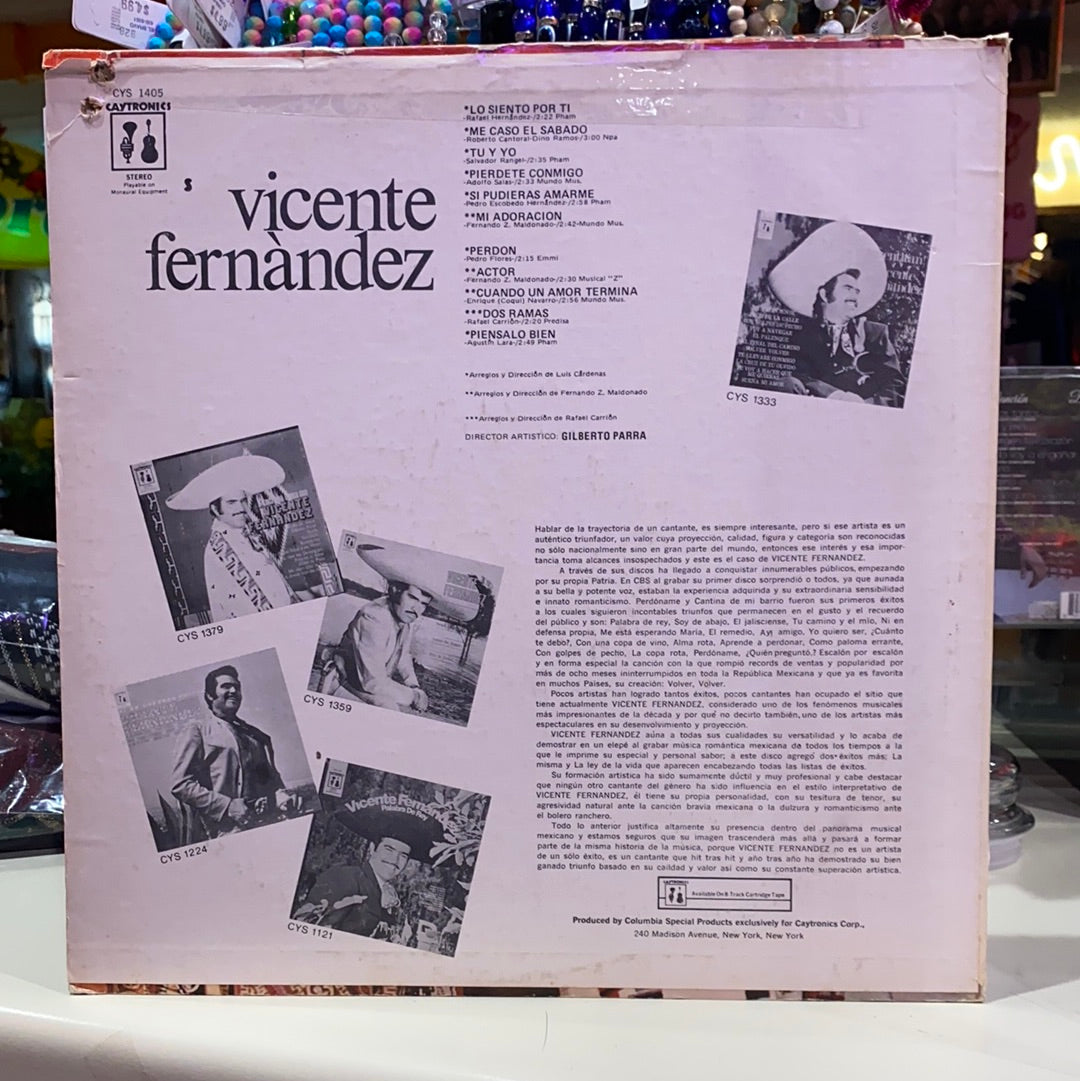 Vicente Fernandez - Lo Siento Por Ti (Vinyl)