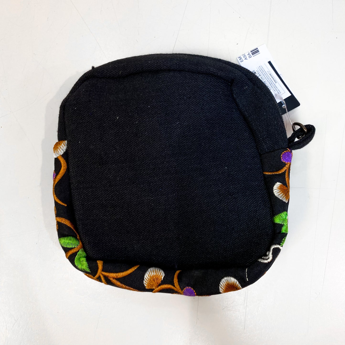 Embroidered Floral Cross Bag