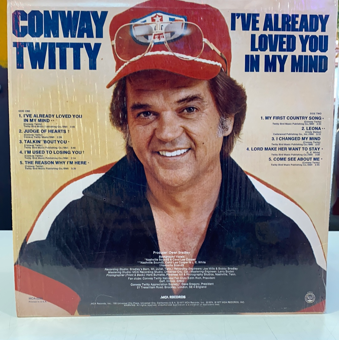 Conway Twitty - Ya te he amado en mi mente (Vinilo)