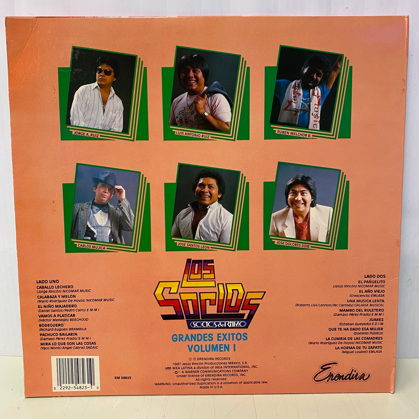 Los Socios del Ritmo – Grandes Exitos Vol. I (Vinyl)