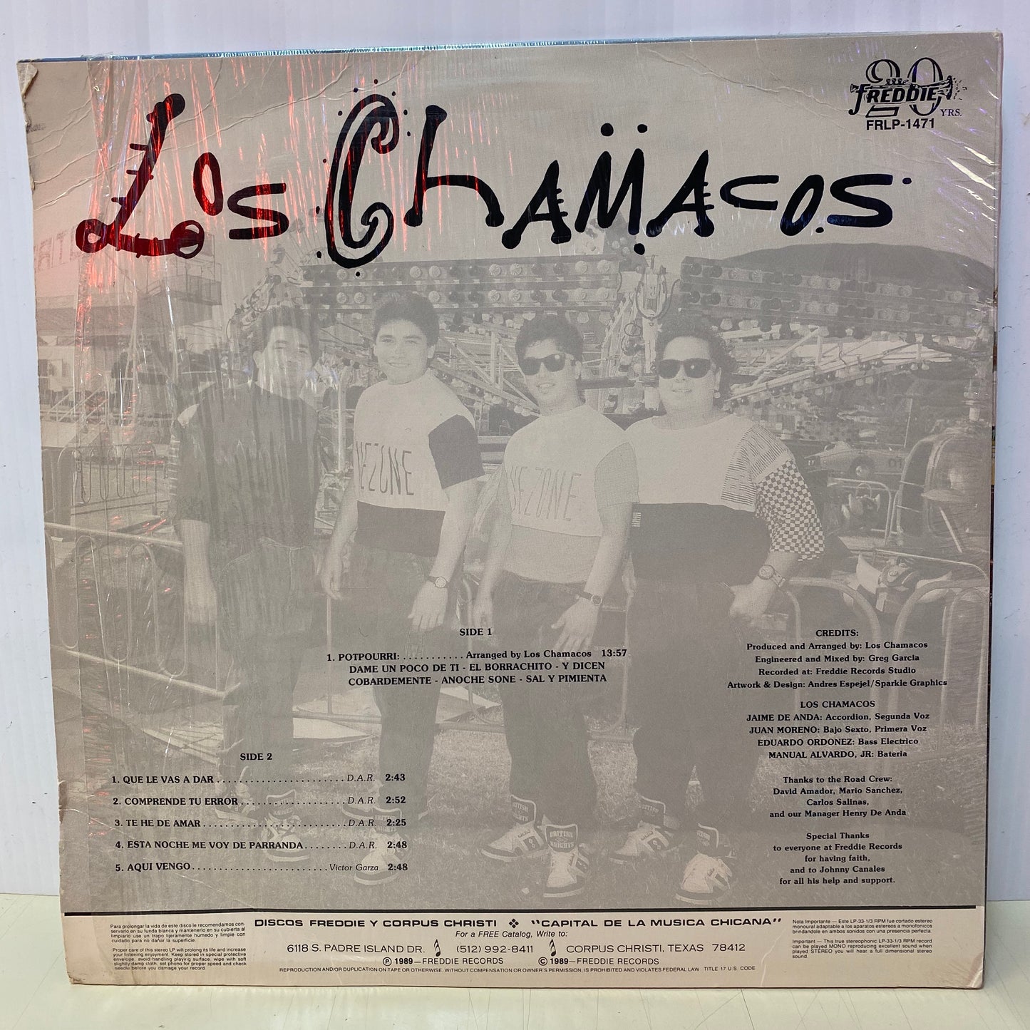 Los Chamacos – Que Le Vas A Dar (アナログ盤)