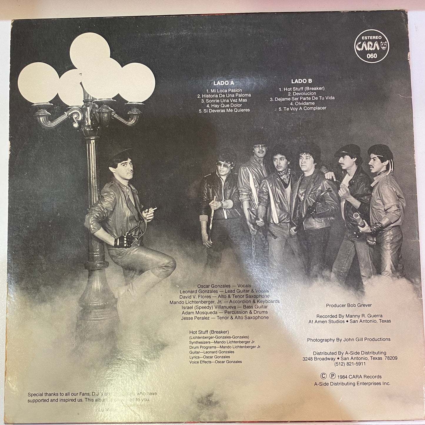 La Mafia – Hot Stuff (Portada Vinilo)