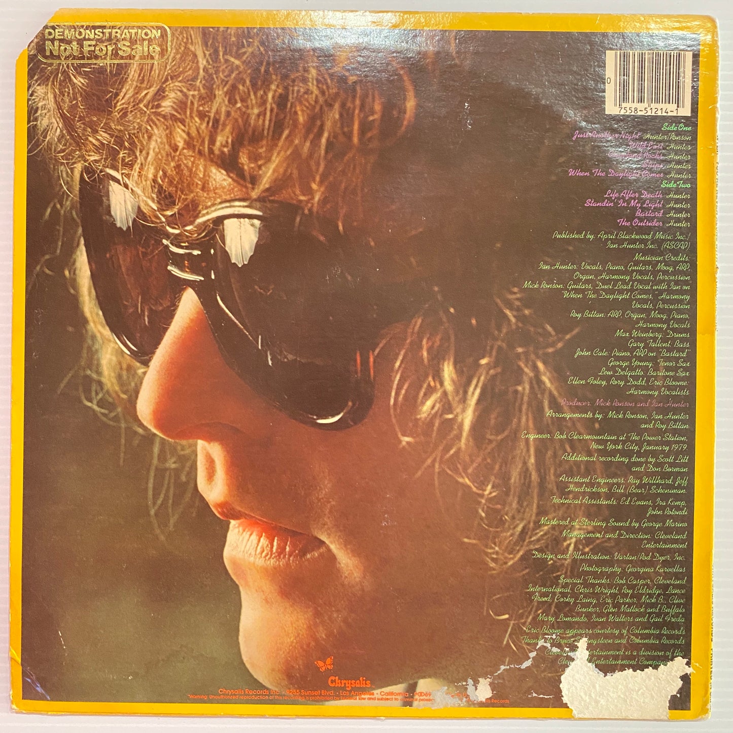 Ian Hunter - Nunca estás solo con un esquizofrénico (Viny)