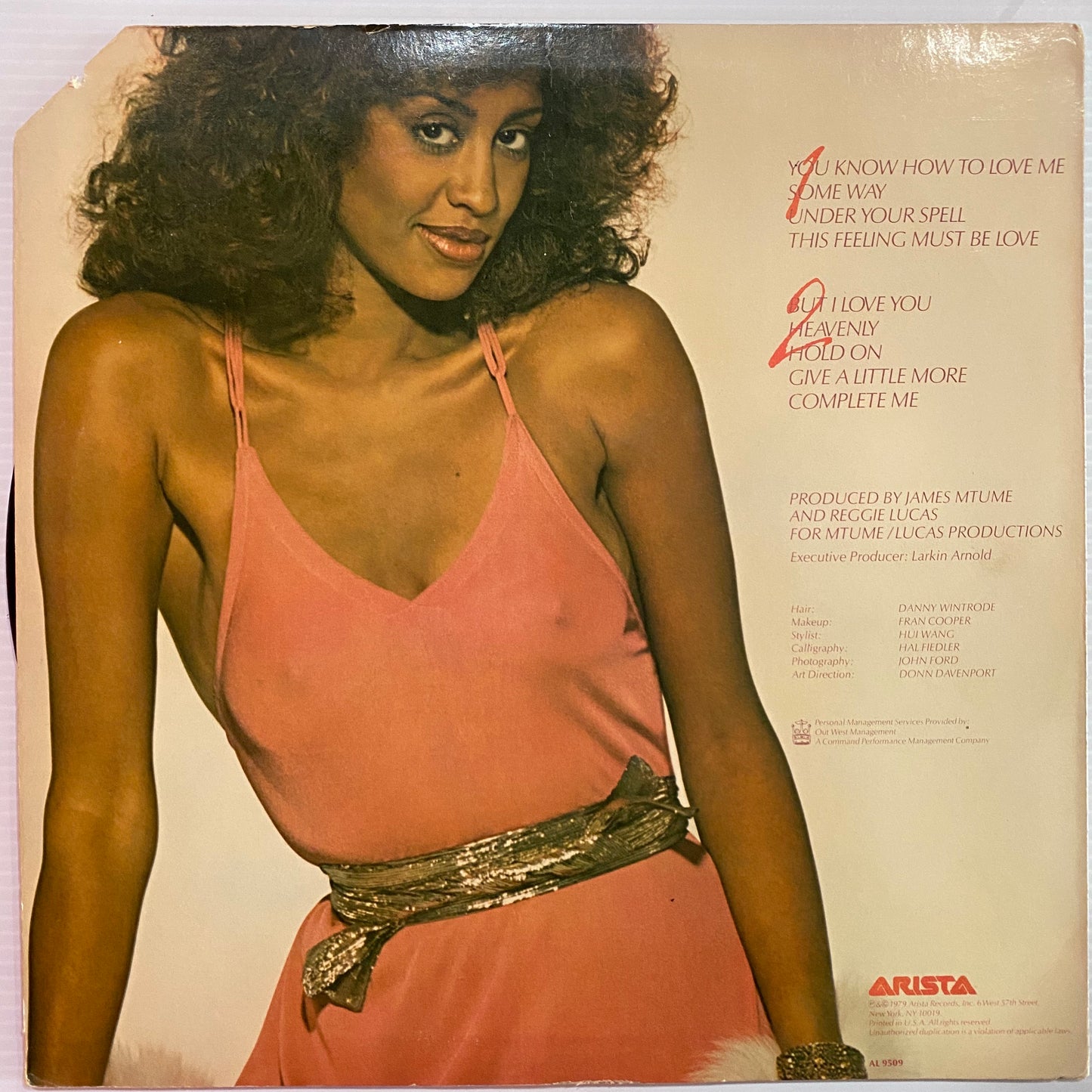 Phyllis Hyman - You Know How To Love Me ( Vinyl)