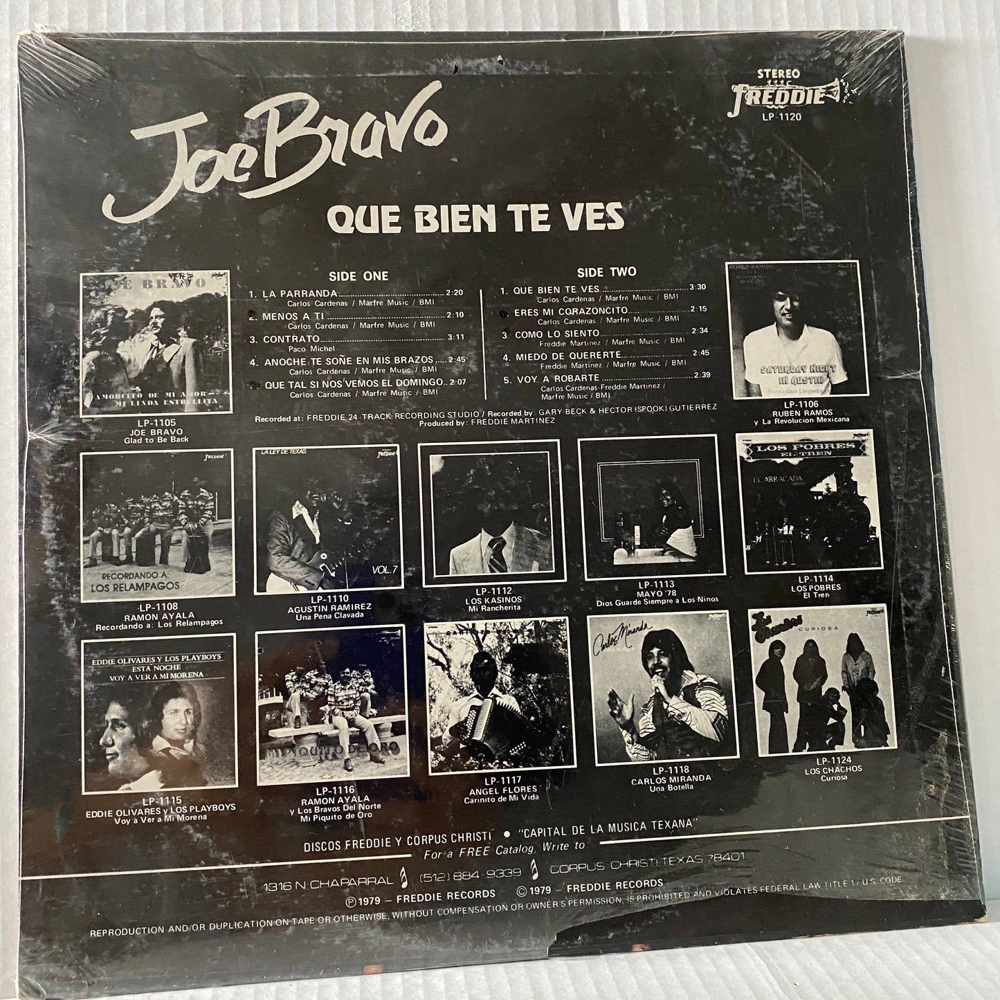 ジョー・ブラボー - Que Bien Te Ves (アナログ盤)