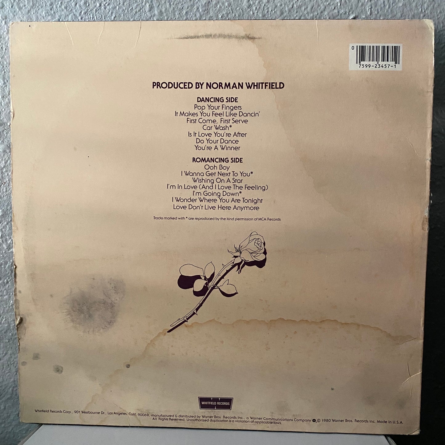 ローズ・ロイス - グレイテスト・ヒッツ (オープン・ビニール)