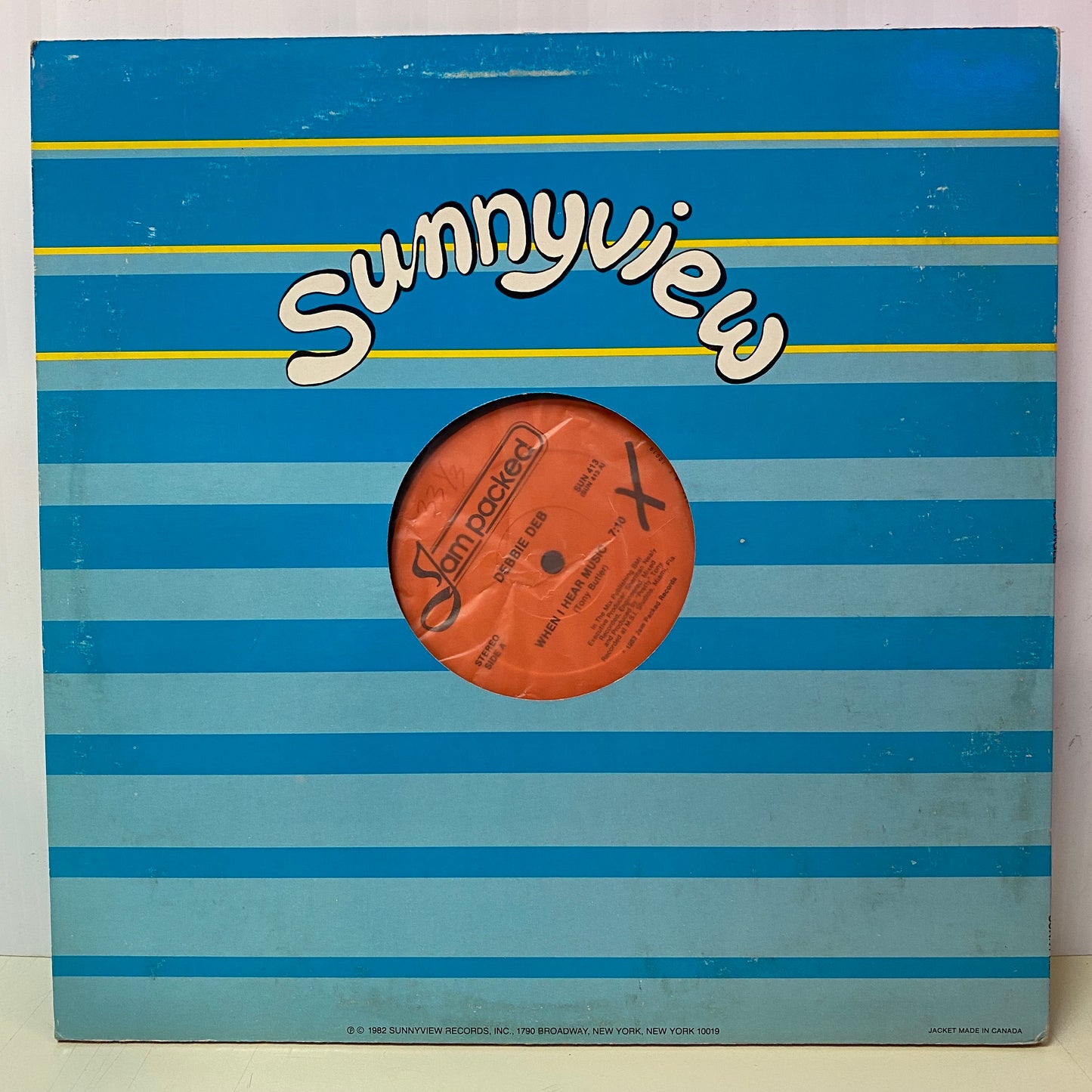 Debbie Deb - When I Hear Music (Vinyl)