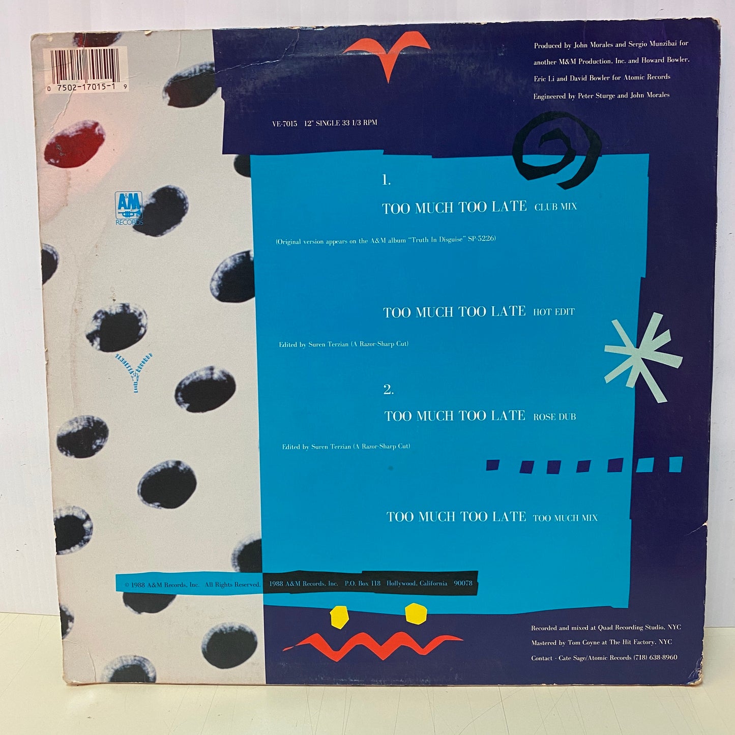 Denise Lopez - Too Much Too Late