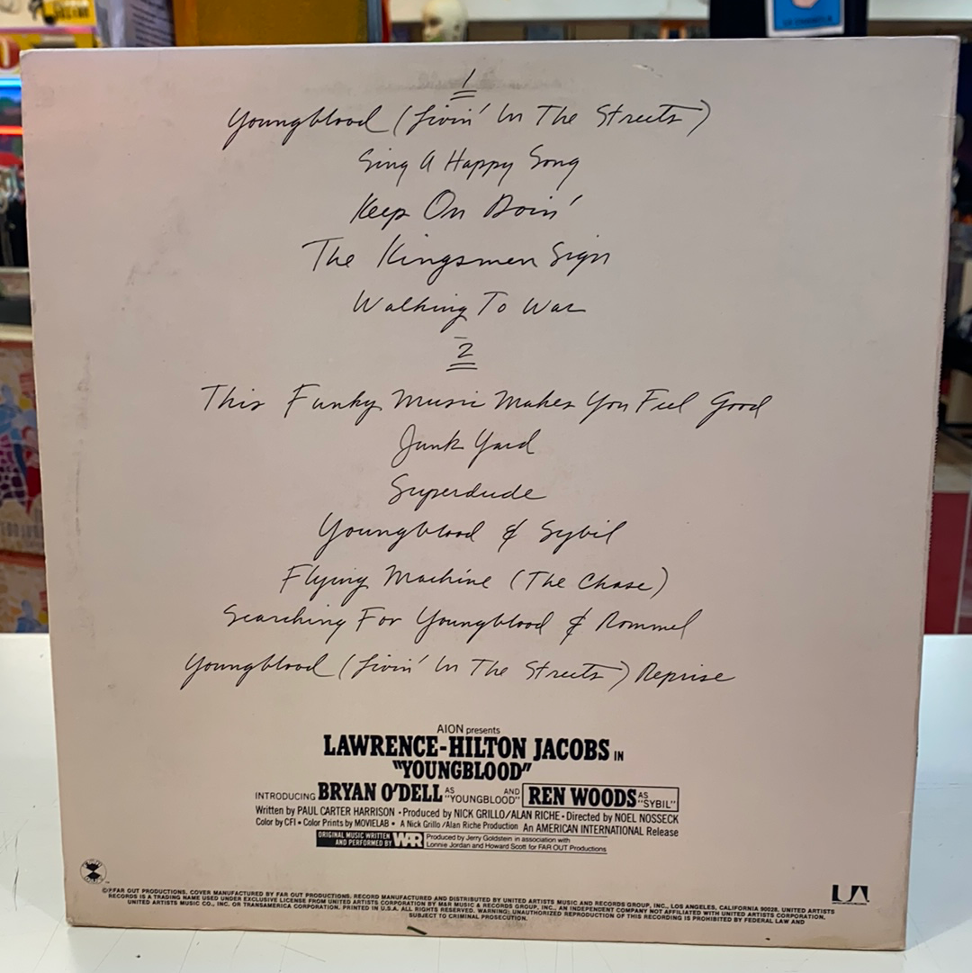 War - Youngblood (Original Soundtrack From The Motion Picture) (Vinyl)