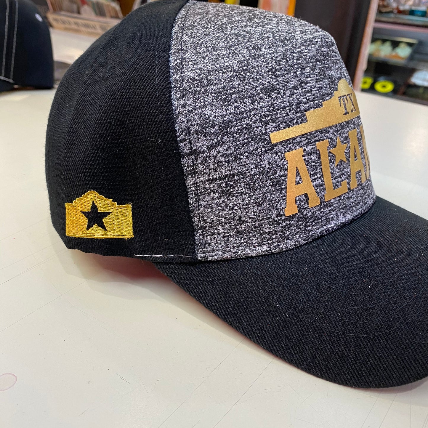 Gorra TX Alamo - Negro | Gorra de brezo