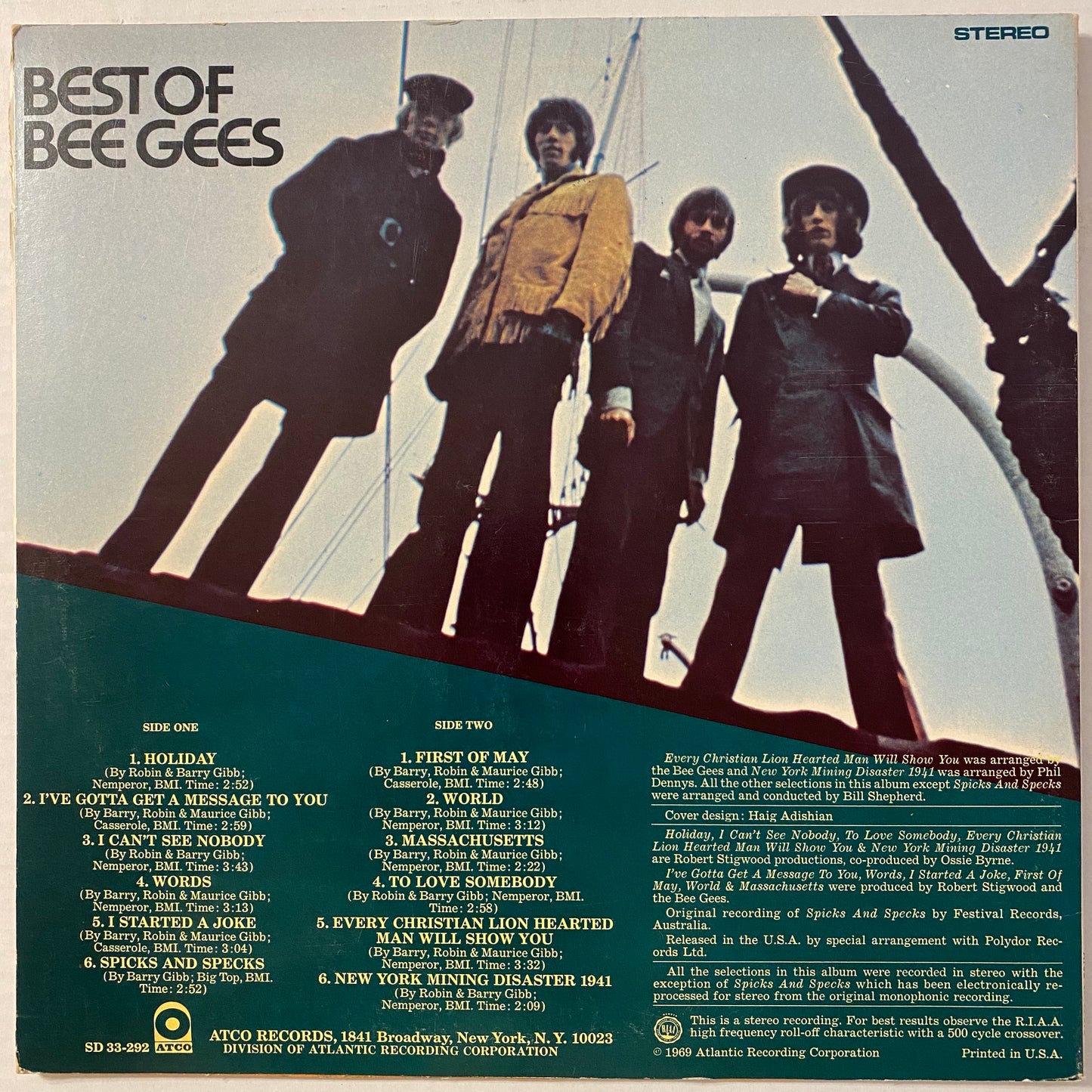 Bee Gees-Best of Bee Gees (Vinyl)