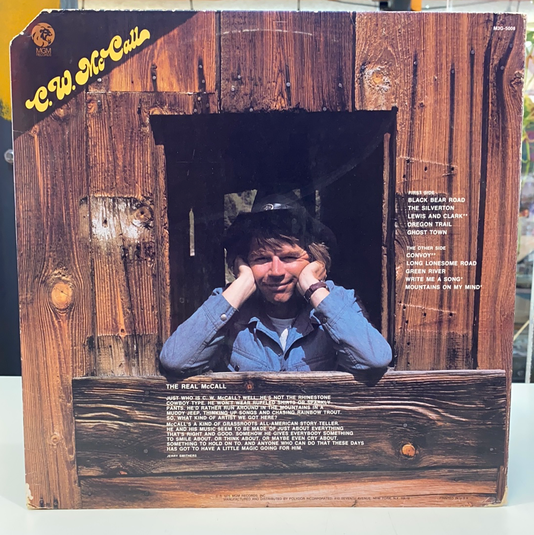 CW マッコール - ブラック ベア ロード(ビニール)