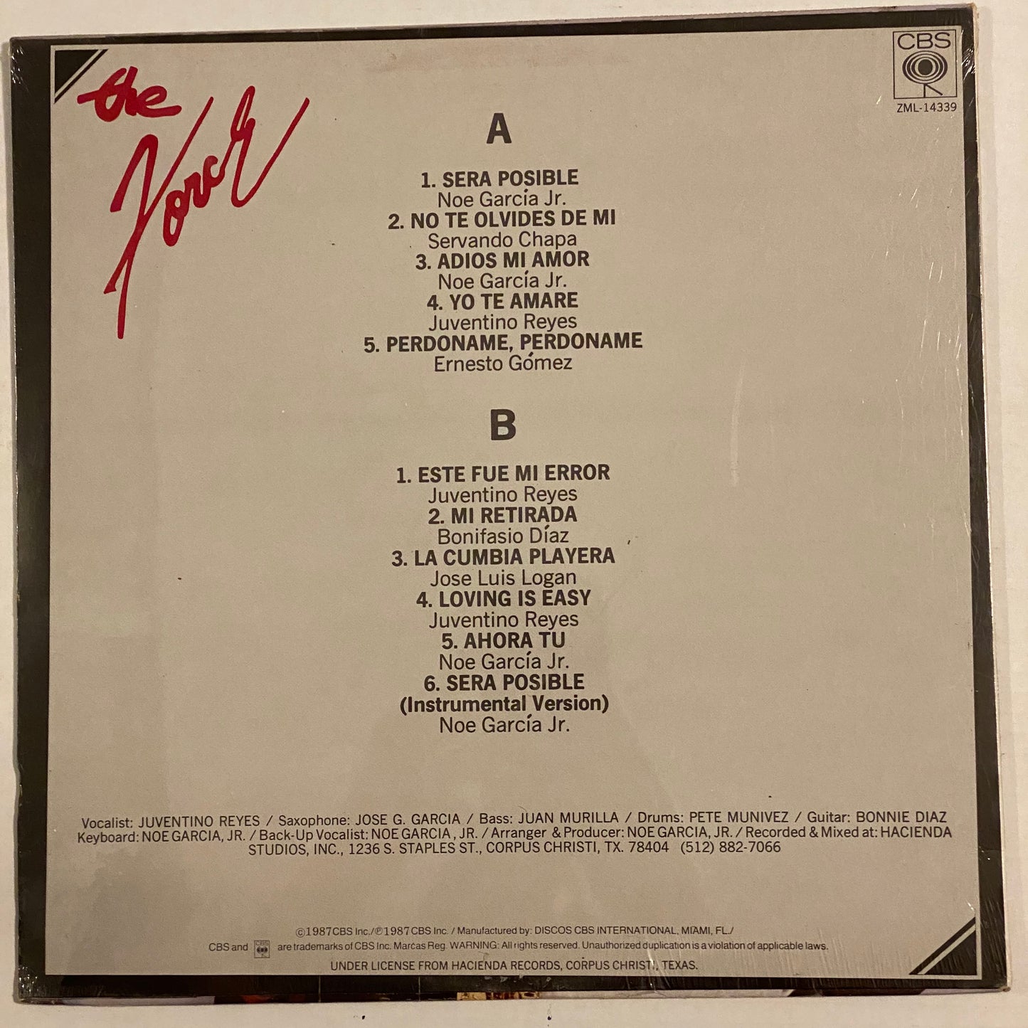 La Fuerza - Será Posible (Vinilo Sellado)