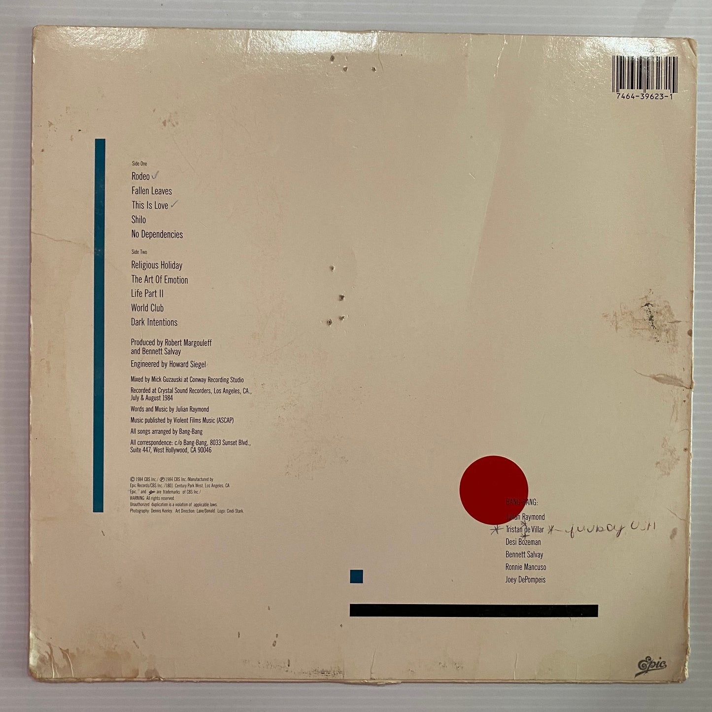 Bang Bang - Life Part II (Vinilo)