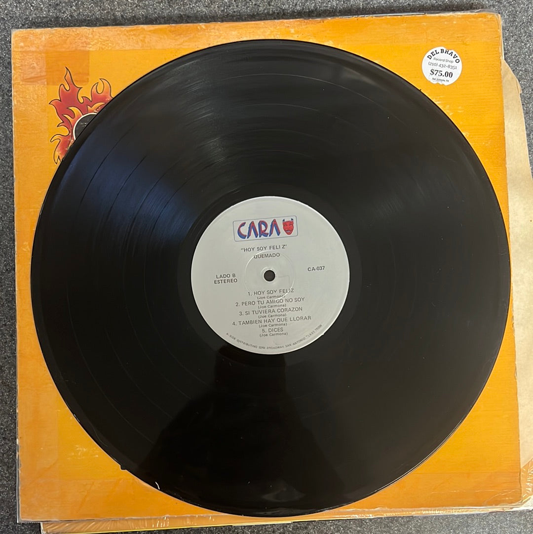 Quemado - Hoy Soy Feliz (Open Vinyl)