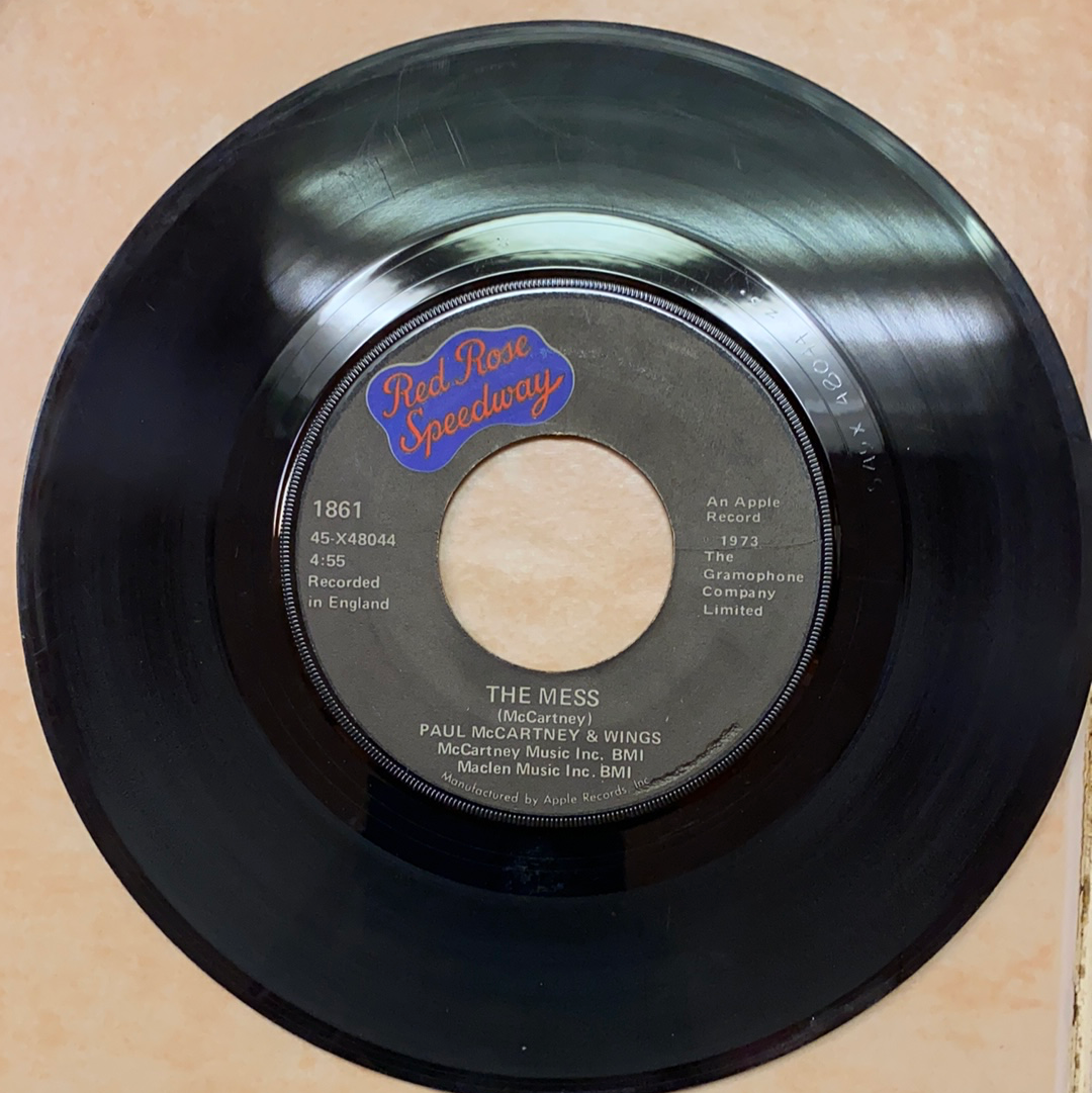Paul McCartney - The Mess / My Love(45)