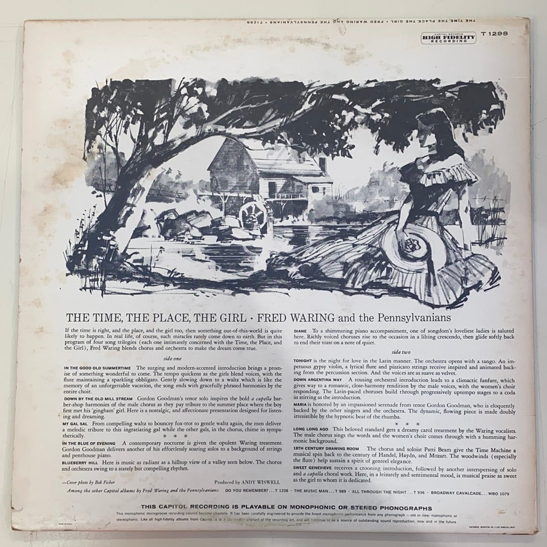 Free Waring And The Pennsylvanians - The time, the place, the girl (Vinyl)