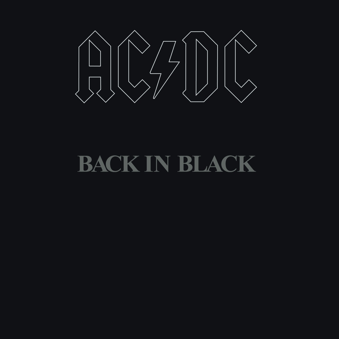 AC/DC - Back In Black (Vinyl) – Del Bravo Record Shop