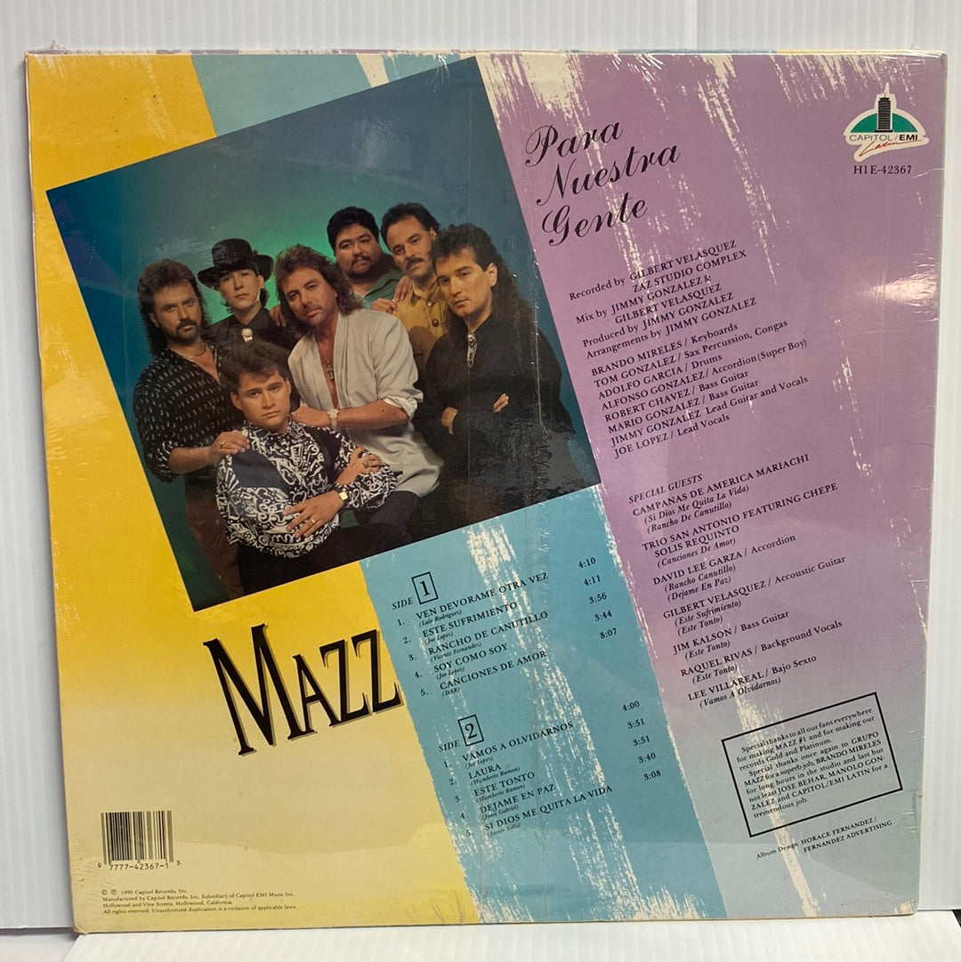 Mazz - Para Nuestra Gente - (レコード)