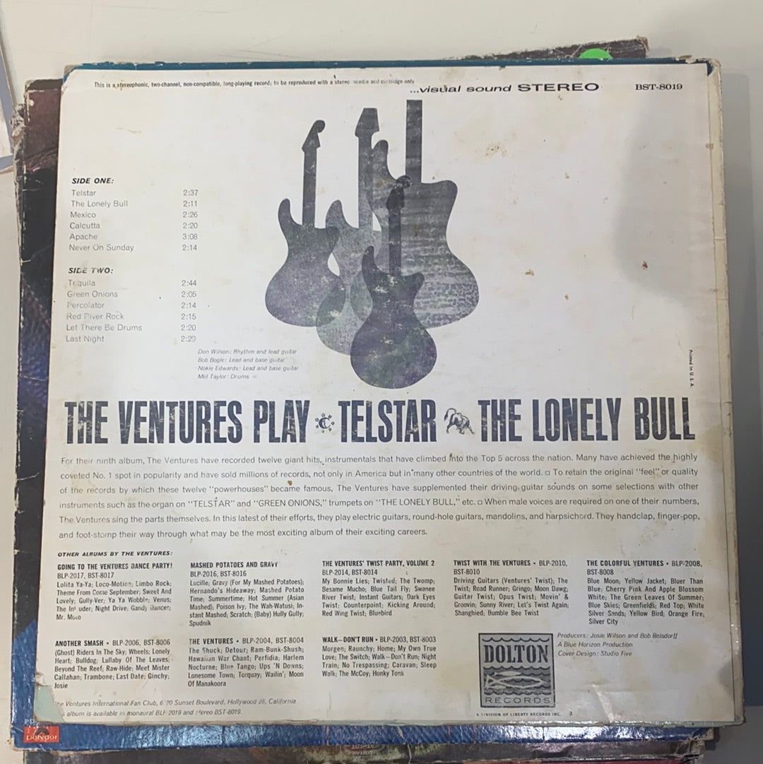The Ventures Play, -Telstar, The Lonely Boy (Vinyl)